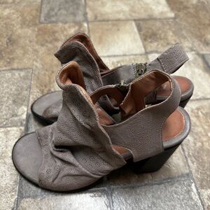 Mjus Leather Heel Sandals size 42